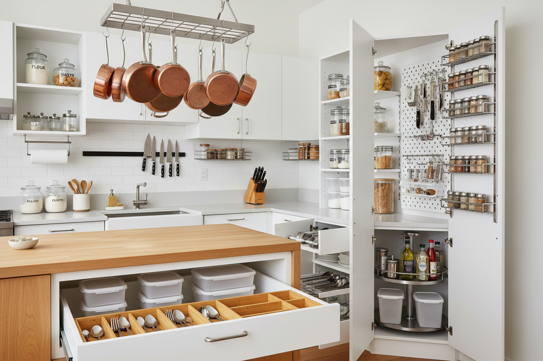 15 Kitchen Organization Ideas That Save Time and Space