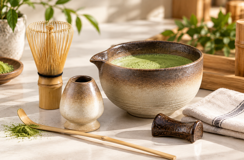 Matcha & Coffee Whisk Set