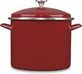 12QT STOCKPOT W/COVER RED by Cuisinart