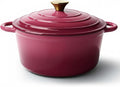 4.5 Quart Dutch Oven Pot with Lid, Non Stick Enameled Cast Iron Dutch Oven by Fijinhom