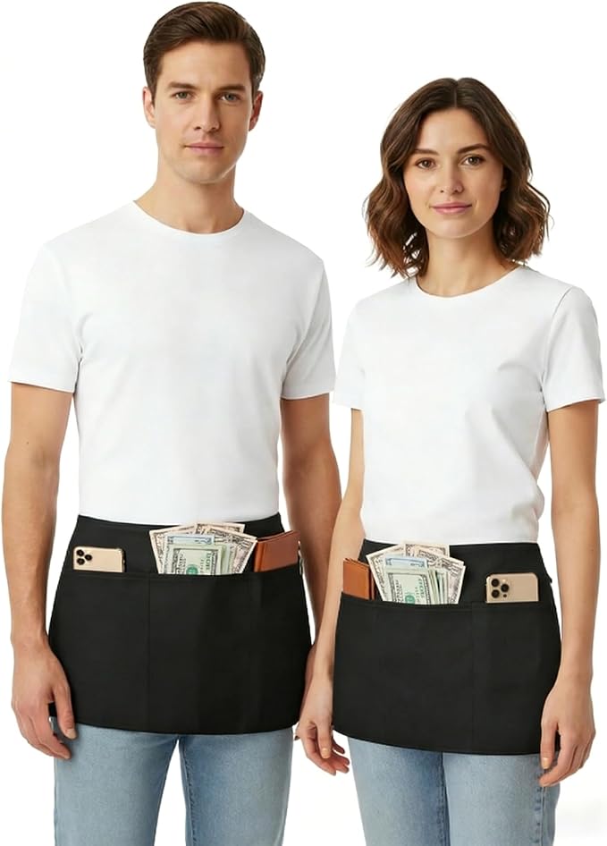BOHARERS 3 Pack Waitress Aprons - Image 3