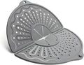 Silicone Splatter Screen For 10, 11 and 12 Inch Frying Pan, Foldable Splash by BIGOWL