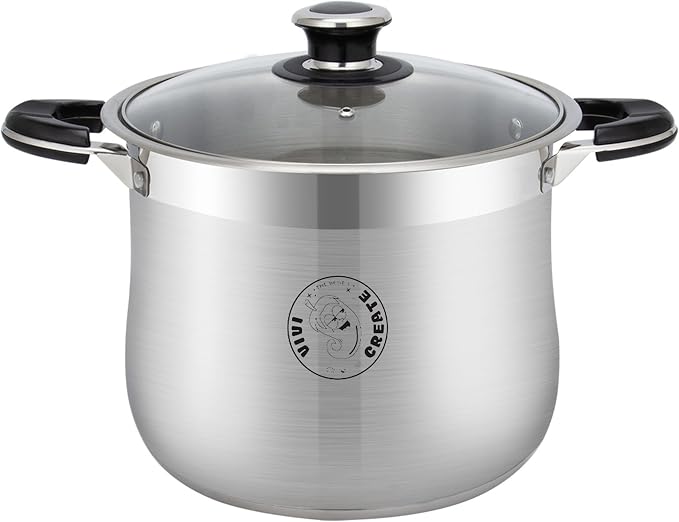 Vivicreate 9 Quart Stainless Steel Stock Pot by Vivicreate