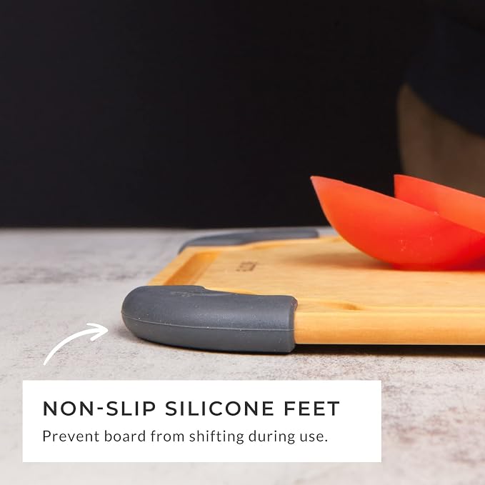 Elihome Essential Series 3-in-1 Cutting Board Set, Knife Friendly, Dishwasher - Image 6