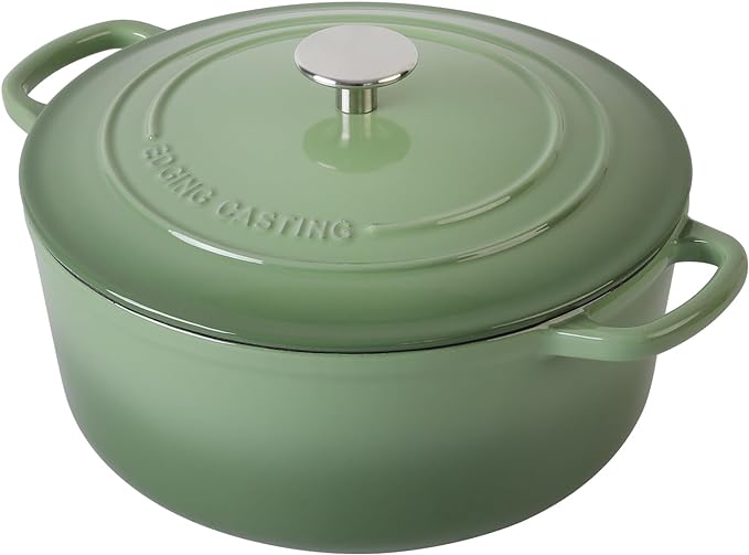 EDGING CASTING Enameled Cast Iron Dutch Oven Pot - Image 6