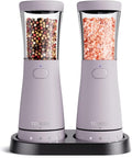 Electric Salt and Pepper Grinder Set by Tomeem
