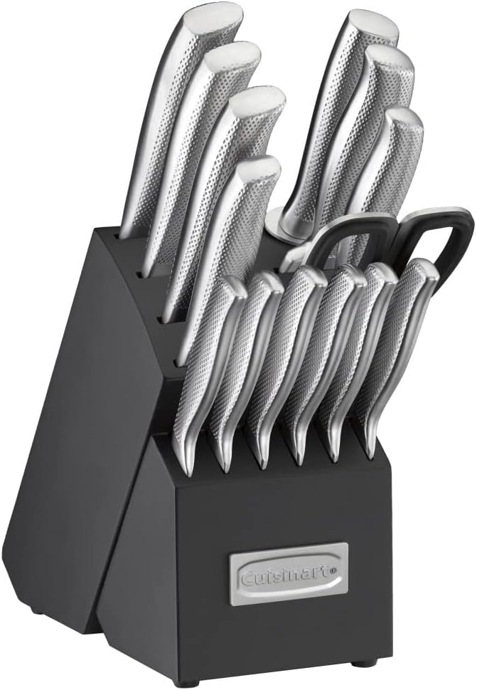 Cuisinart C77SS-15PG 15pc German Stainless Steel Hollow Handle Cutlery Block Set - Image 2