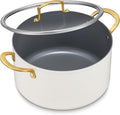 BEZIA Non Stick Stock Pot With Lid, 12 Quart Large Stockpot by BEZIA
