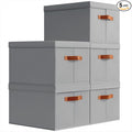 Homsorout Storage Bins with Lids by Homsorout
