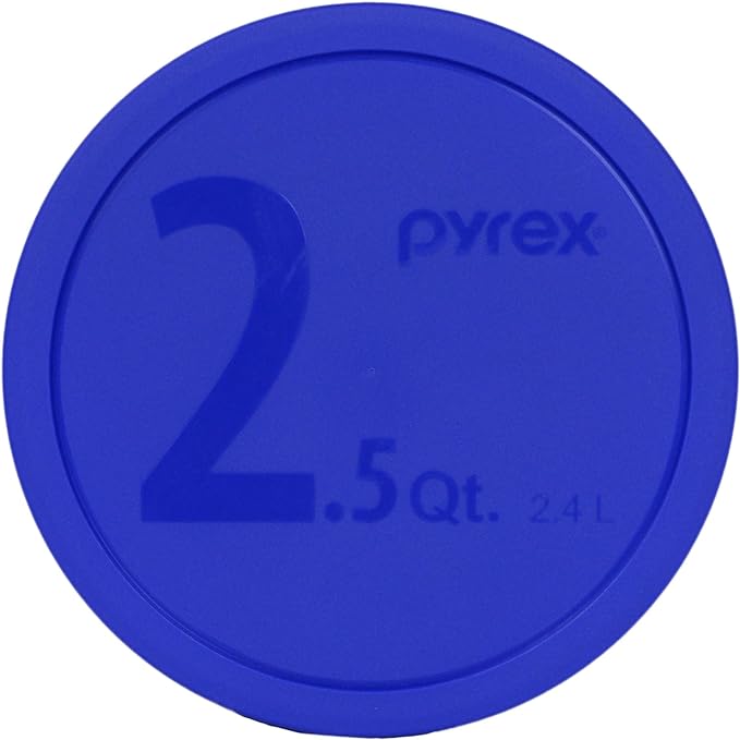 Pyrex 325-PC Blue 2.5Qt, 323-PC Red 1.5Qt 322-PC Blue 1Qt Mixing Bowl Lids - Image 2