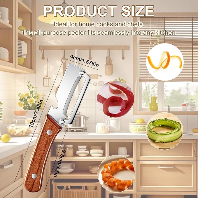 2-in-1 Multifunctional Vegetable Peeler - Image 2
