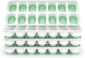ChefAide Ice Cube Tray with Lid, 4 Packs 56 Cubes Durable Stackable Ice Cube by ChefAide