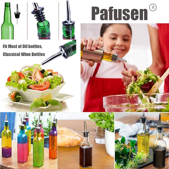 Pafusen 24 Pack Liquor Bottle Pourers, Liquor Pour Spout - Image 4