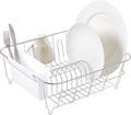 Sweet Home Collection 2 Piece Dish Drying Rack Set Drainer by SweetHomeCollection
