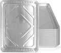 PLASTICPRO Aluminum Pans 20 Pack Disposable Cookie Sheets 13 x 17 Baking Pans by PLASTICPRO