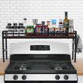 Spice Rack Shelf for Kitchen Stove，Stove Top Shelf by WESLINKEJI