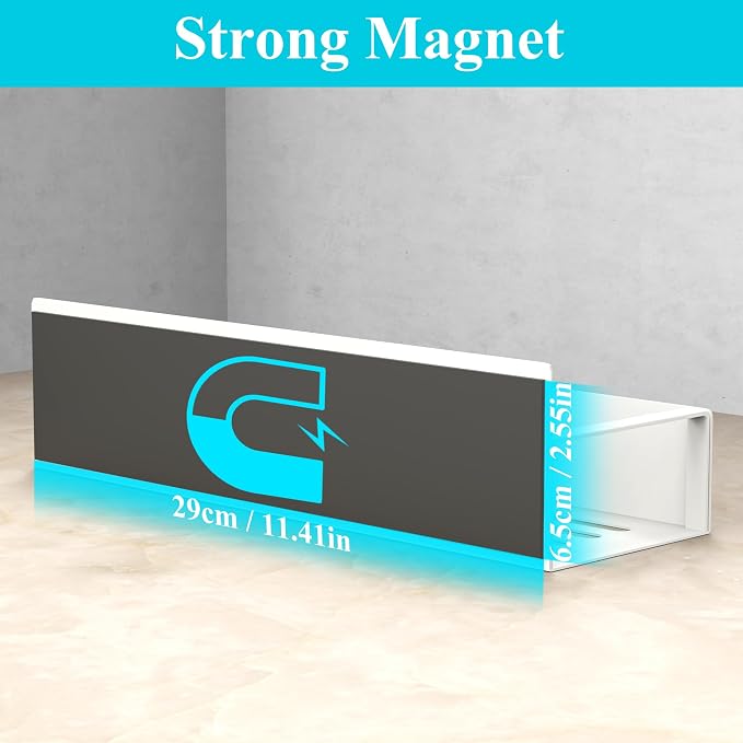 HuggieGems 4 Pack Magnetic Spice Storage Rack Organizer - Image 3