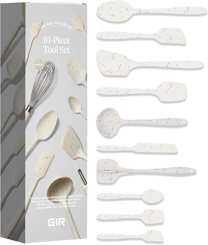 GIR: Get It Right 10-Piece Silicone Ultimate Kitchen Utensil Set – Spatulas by GIRGetItRight