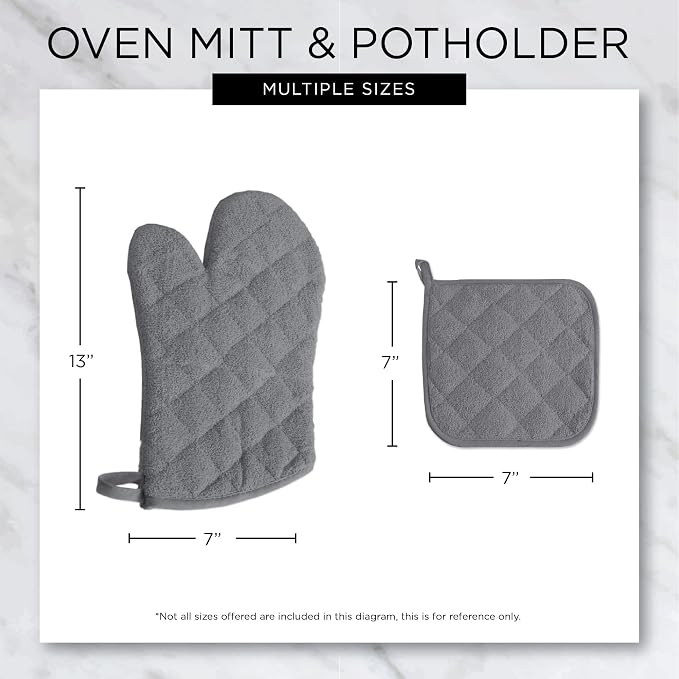 DII Basic Terry Collection Quilted 100% Cotton, 3 Piece - Image 8