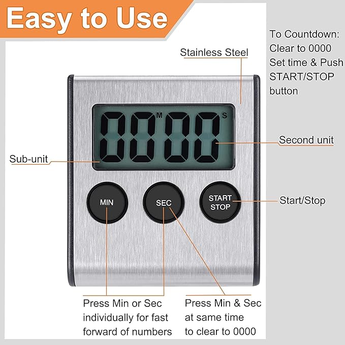 Digital Kitchen Timer - Image 3