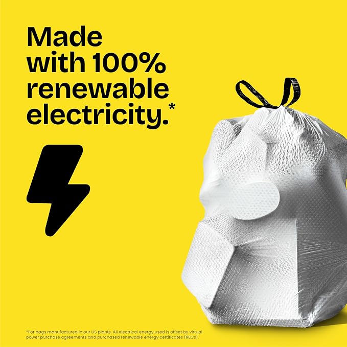 Glad ForceFlex MaxStrength Drawstring XL Kitchen Trash Bags, 20 Gal, 80 Ct - Image 7