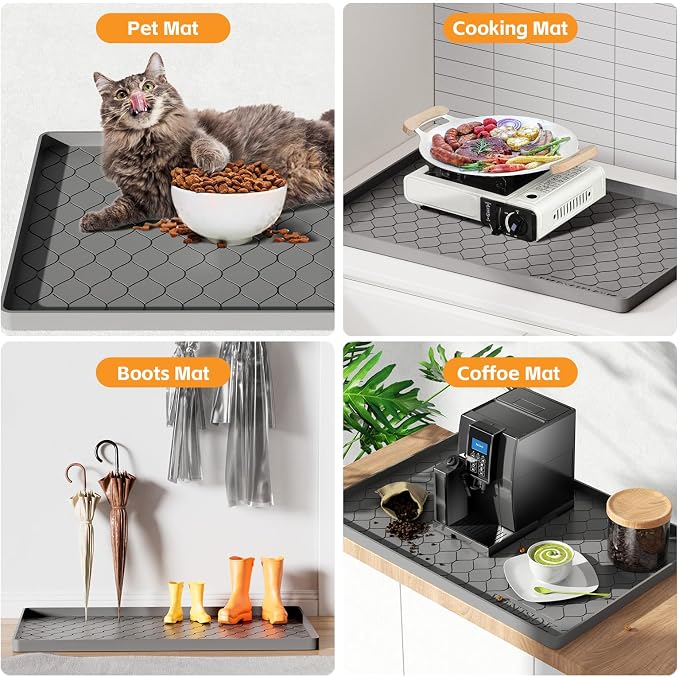 Winisok Silicone Under Sink Mat 31" x 22", kitchen Essentials and Gadgets - Image 6