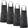Handepo 4 Pcs Kitchen Aprons by Handepo