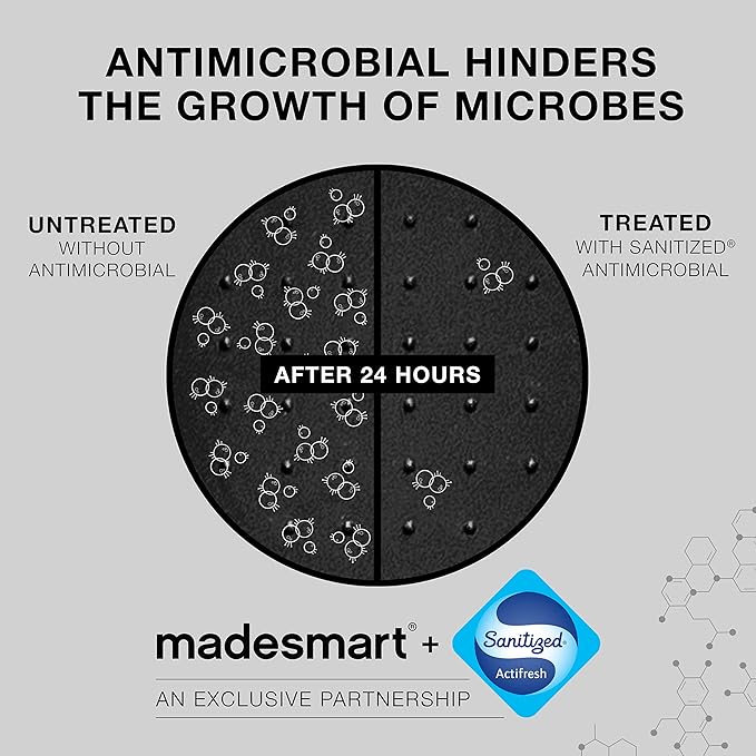 madesmart Antimicrobial 2 Tier Organizer - Image 6