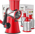 Geedel Rotary Cheese Grater, Kitchen Mandoline Vegetable Slicer by Geedel