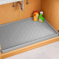 Jin&Bao Waterproof Under Sink Mat 40" x 22", Thick Silicone Mat Cabinet by Jin%26Bao
