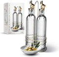 COOK WITH COLOR Glass Olive Oil Bottle Dispenser by CookwithColor