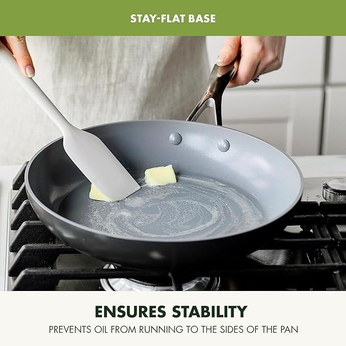 GreenPan Valencia Pro Hard Anodized Healthy Ceramic Nonstick 10" and 12" Frying - Image 10