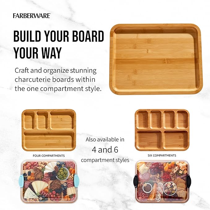 FARBERWARE Build-A-Board Bamboo Cutting Board - Image 3