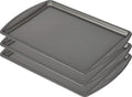 GoodCook Everyday Nonstick Carbon Steel 13” x 9” Baking Sheet Set, 3 Pack – by GoodCook
