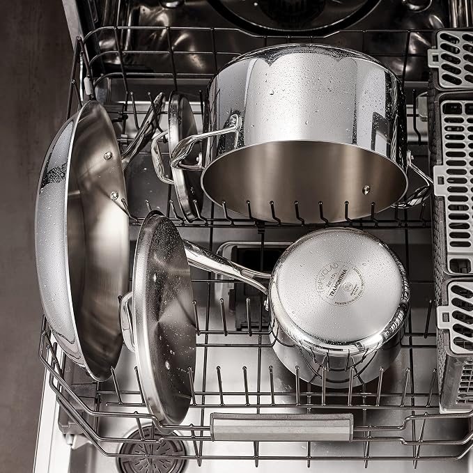 Tramontina Signature Tri-Ply Clad Stainless Steel 3-Quart Braiser Pan - Image 7