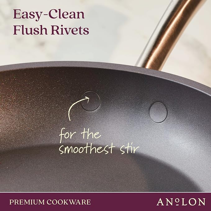 Anolon Accolade Forged Hard Anodized Nonstick Square Grill Pan/Griddle - Image 5