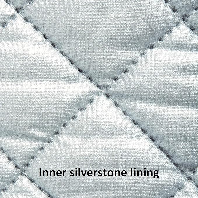 DII Basic Terry Collection 100% Cotton Quilted, Oven Mitt, Nautical Blue - Image 6