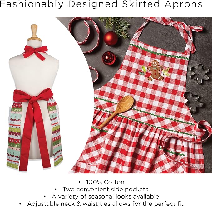 DII Home Sweet Farmhouse Kitchen Collection, Barn Red - Image 7