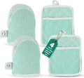 Casa Platino Heat Resistant Oven Mitts & Pot Holders, 4-Piece – Oven Mitt by CasaPlatino